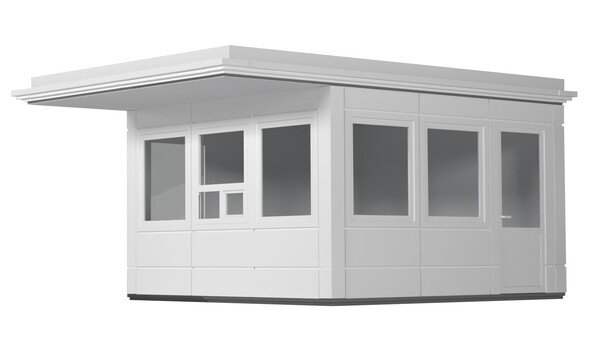 ТОРГОВЫЙ КИОСК 39x39+навес